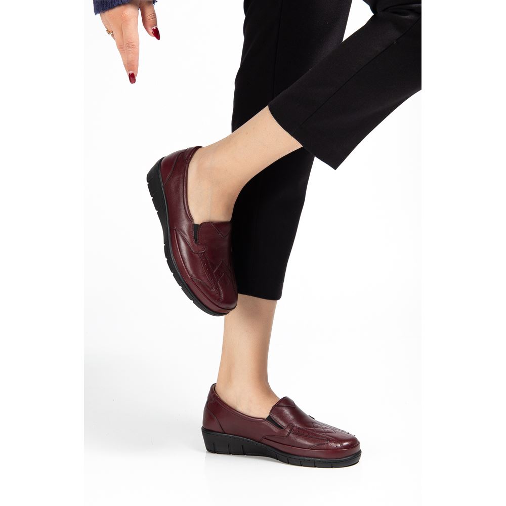 106 BORDO Hakiki Deri Ortopedik Topuk Dikeni Özellikli Comfort