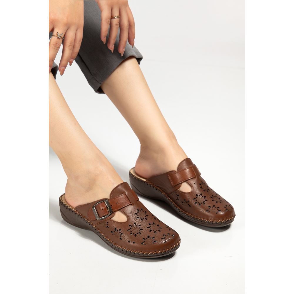 824 TABA Hakiki Deri Ortopedik Topuk Dikeni Destekli