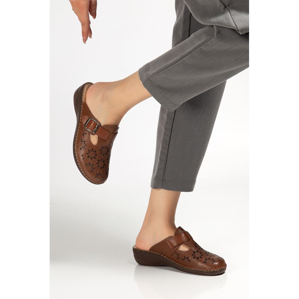 824 TABA Hakiki Deri Ortopedik Topuk Dikeni Destekli