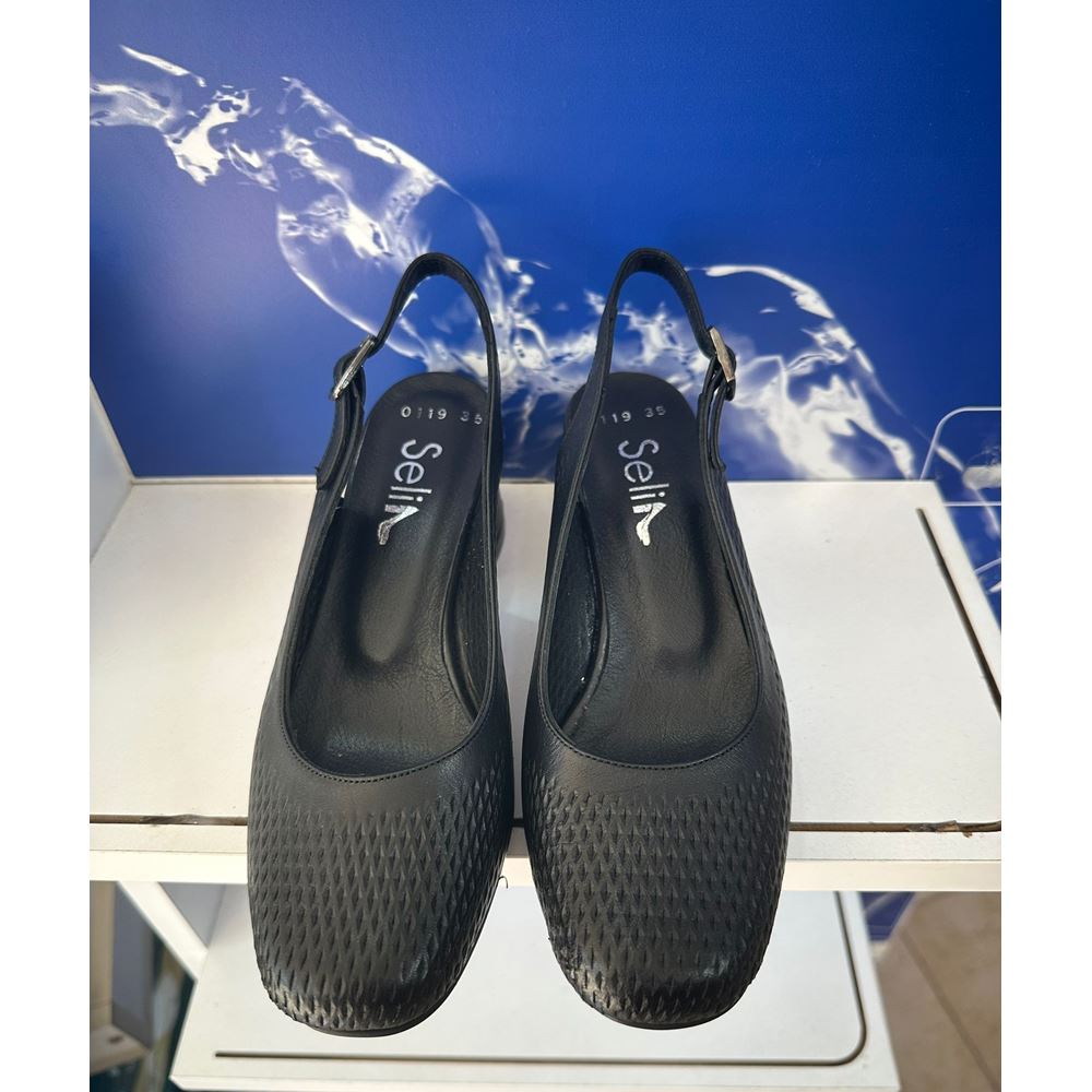 0119 SİYAH HAKİKİ DERİ COMFORT