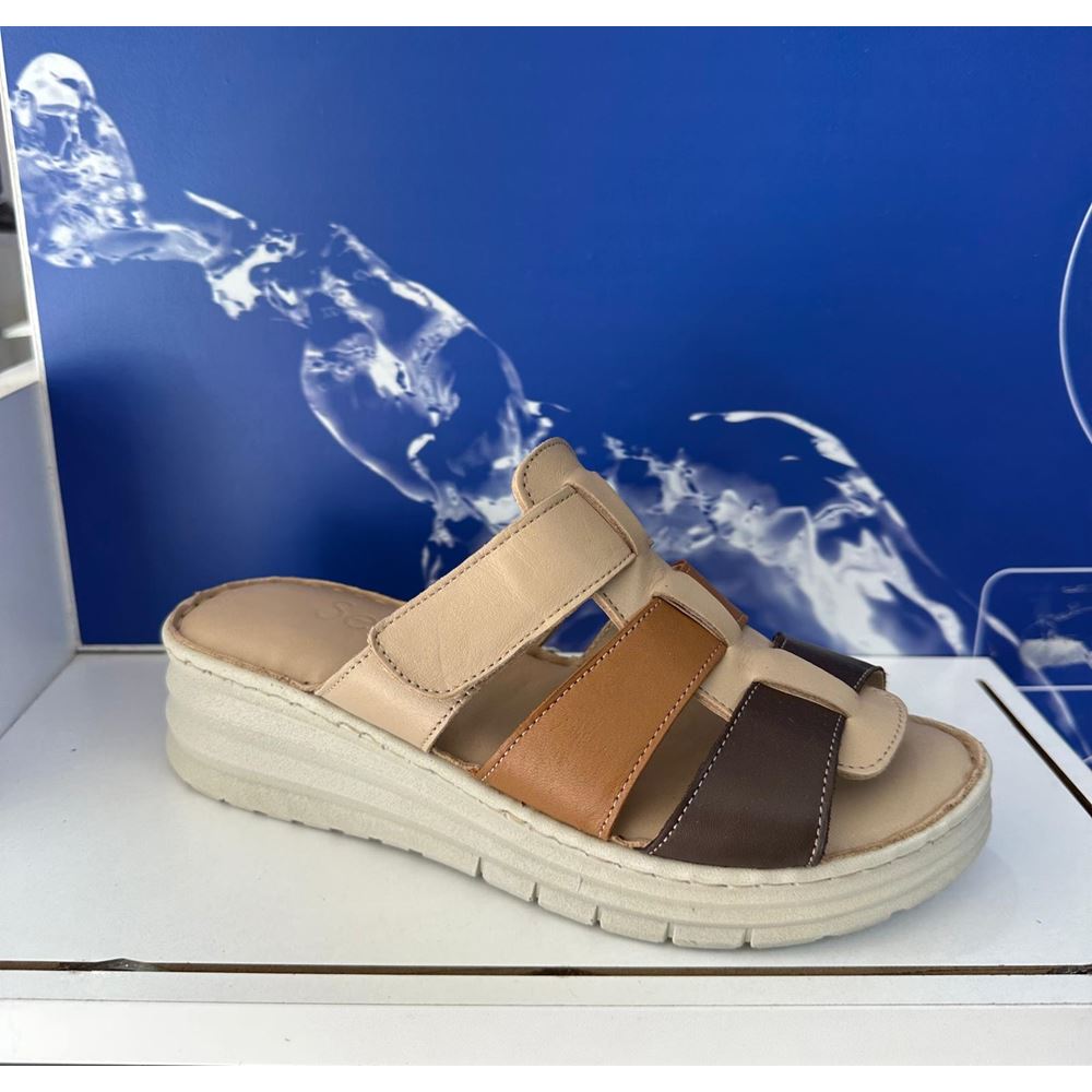 111 MULTI Hakiki Deri Comfort Ortopedik Terlik