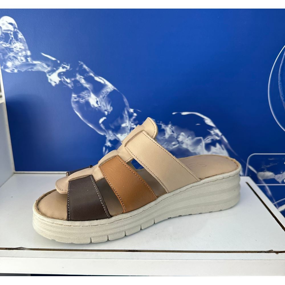 111 MULTI Hakiki Deri Comfort Ortopedik Terlik