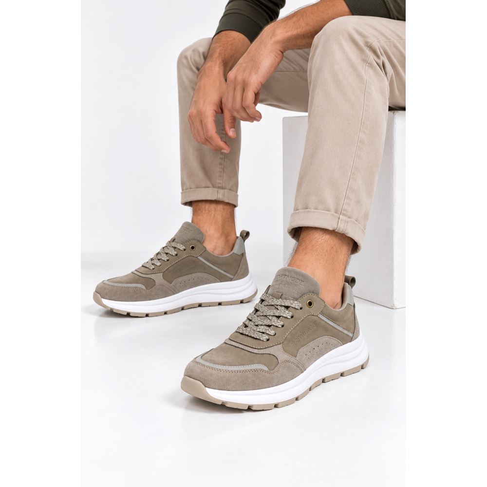 321 TAUPE  Hakiki Deri Comfort