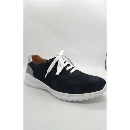 1912 Navy Comfort Hakiki Deri Esnek Taban