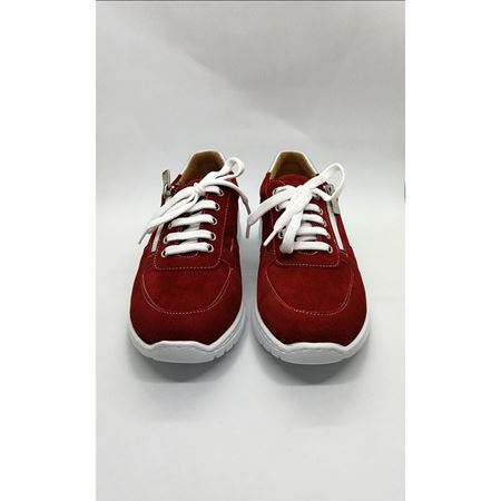 1912 Red Comfort Hakiki Deri Esnek Taban