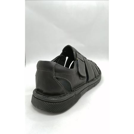 1805 MEDIUS COMFORT HAKİKİ DERİ TERLİK -AYAKKABI SİYAH