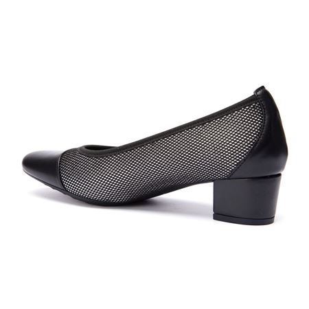 7097 Siyah Cmb Hakiki Deri ve Neopren Destekli Halluks Valgus Comfort