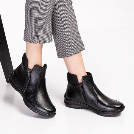 19204 SİYAH MİMOZA BOT BUNYON KEMİK ÇIKINTISINA UYGUN  ESNEK TABAN