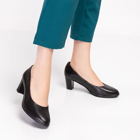 437 Siyah Hakiki Deri Comfort