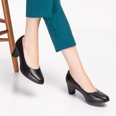 437 Siyah Hakiki Deri Comfort