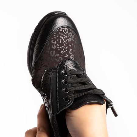 1914 SİYAH Hakiki Deri Ortopedik Comfort