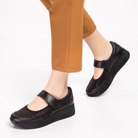 19107 Siyah Halluks Valgus ve Rigidus Ayakkabısı