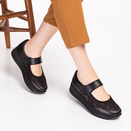 19107 Siyah Halluks Valgus ve Rigidus Ayakkabısı