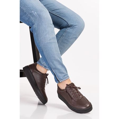 803 Kahve Deer Hakiki Orijinal Deri Comfort