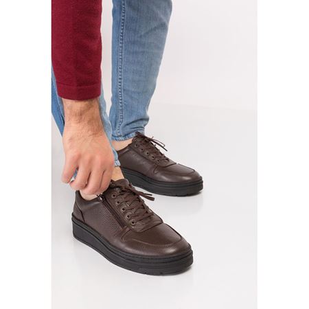 803 Kahve Deer Hakiki Orijinal Deri Comfort
