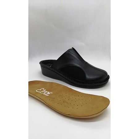 2178 E Tabanı Çıkan Halluks Valgus Hakiki Deri Ortopedik Terlik