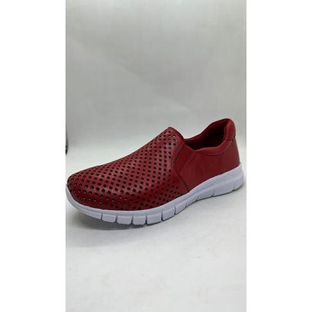 678 Kırmızı Hakiki Deri Comfort