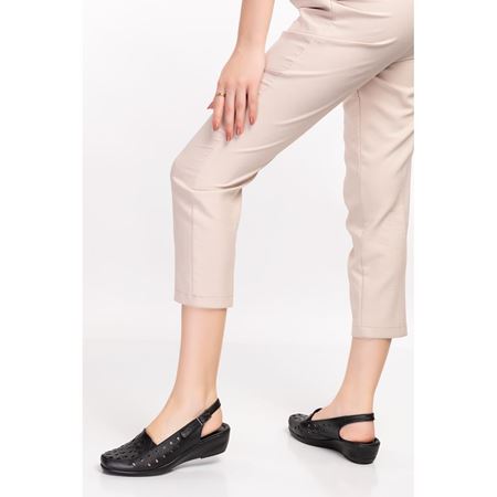 403 Siyah Deri Ortopedik Comfort