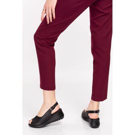 070 SİYAH Hakiki Deri Topuk Dikeni Özellikli Yumuşak Taban Comfort