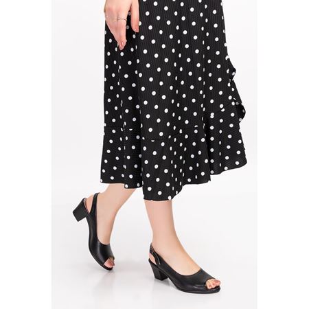 KINS SİYAH  Yazlık Ayakkabı