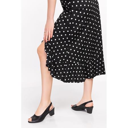 KINS SİYAH  Yazlık Ayakkabı