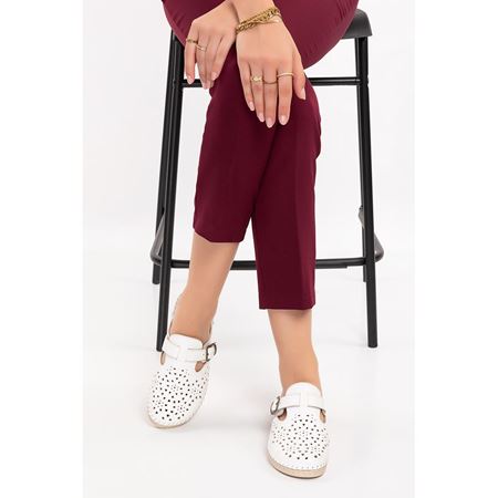 Star Beyaz Hakiki Deri Ortopedik Topuk Dikeni Özellikli