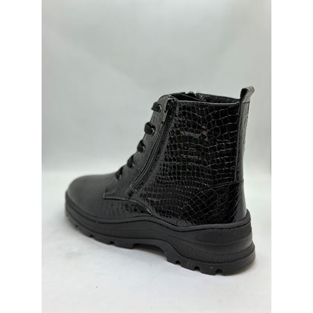 16206 SİYAH BURÇ Hakiki Deri Comfort Bot