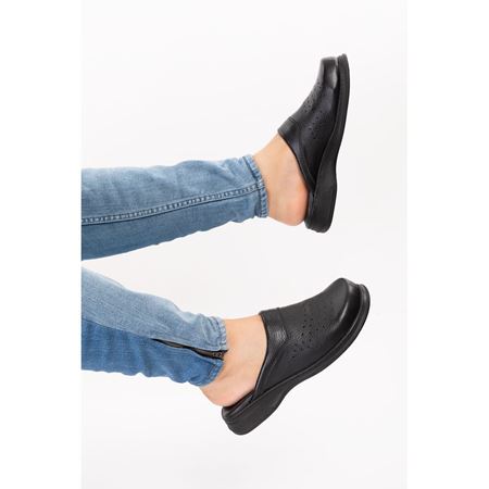 024 Hakiki Deri Ortopedik ve Diabetik Topuk Dikeni Özellikli Sabo Terlik