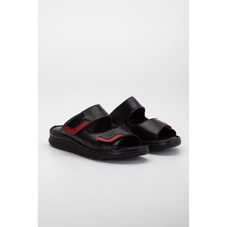 1715 S Hakiki Deri Comfort Ortopedik Terlik