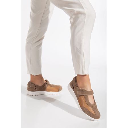 2506 FOSSIL Hakiki Deri Halluks Valgus Bunyon Kemik Çıkıntısına Uygun Esnek Taban Comfort Ayakkabı