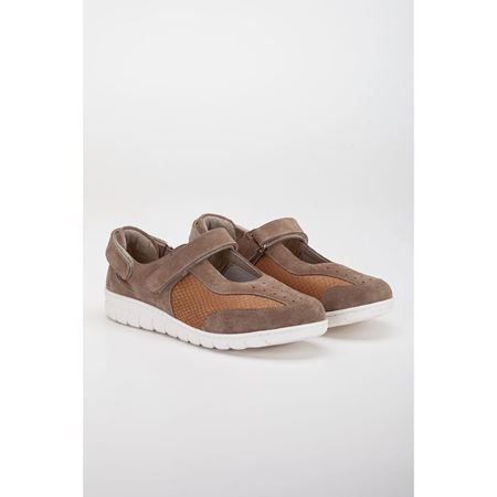 2506 FOSSIL Hakiki Deri Halluks Valgus Bunyon Kemik Çıkıntısına Uygun Esnek Taban Comfort Ayakkabı