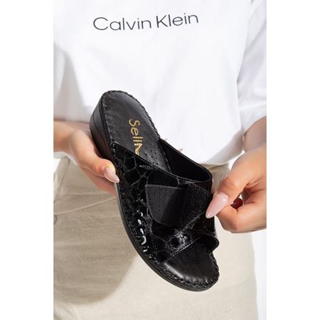 520 SİYAH RUGAN Hakiki Deri Ortopedik Topuk Dikeni Özellikli