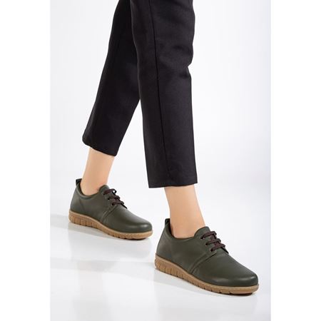 2516 YEŞİL Hakiki Deri Comfort