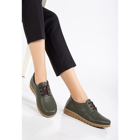 2516 YEŞİL Hakiki Deri Comfort