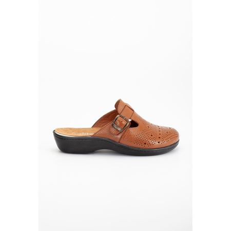 825 TABA Hakiki Deri İç Tabanı Çıkan Ortopedik Terlik