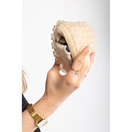 511 Bej Hakiki Deri Comfort Ortopedik Kadın Ayakkabı