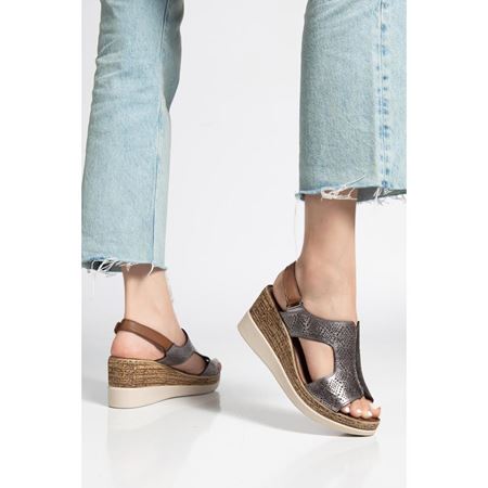 8012 PLATİN Hakiki Deri Comfort