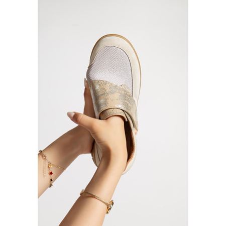 2505 BEJ Hakiki Deri Halluks Valgus Bunyon Kemik Çıkıntısına Uygun Esnek Taban Comfort Ayakkabı