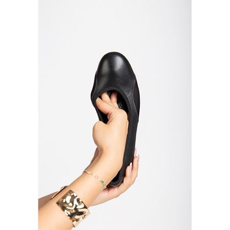 4236.77 437 Siyah Hakiki Deri ve Neopren Destekli Halluks Valgus Comfort