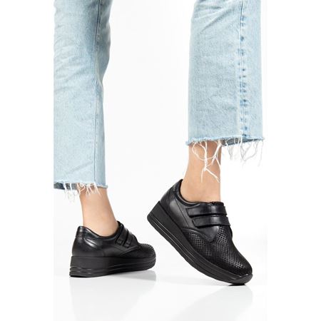 29905 Siyah Halluks Valgus ve Rigidus Ortopedik Ayakkabı