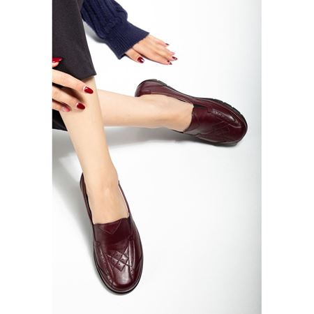 106 BORDO Hakiki Deri Ortopedik Topuk Dikeni Özellikli Comfort