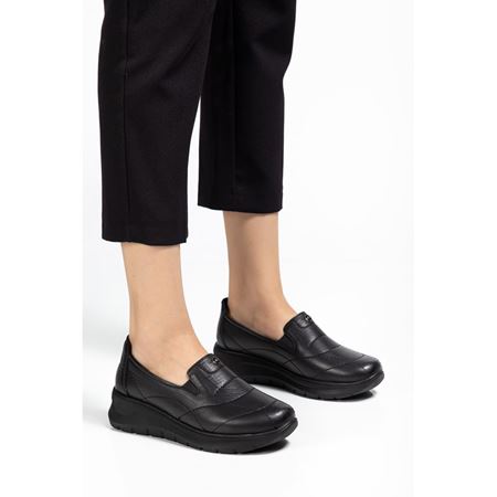 2005 SİYAH Hakiki Deri Ortopedik Comfort