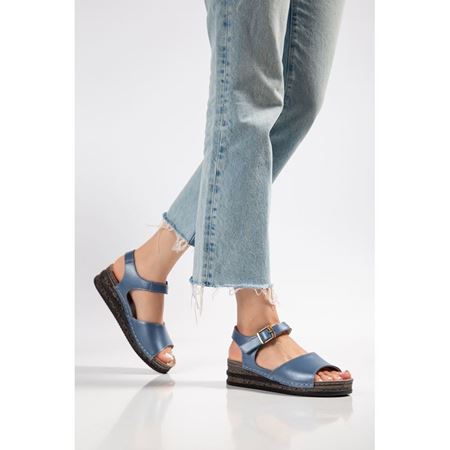 230403 P. BLUE Hakiki Deri Comfort