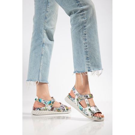 229904 FLOWERS Hakiki Deri Comfort