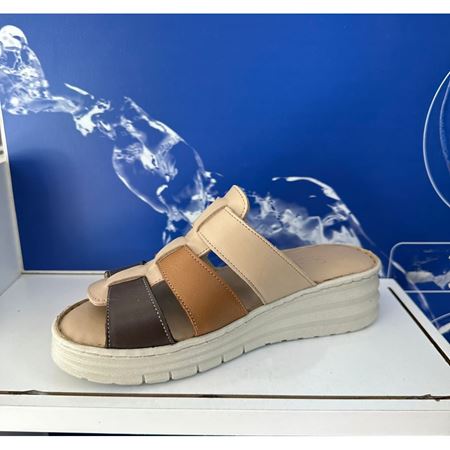 111 MULTI Hakiki Deri Comfort Ortopedik Terlik