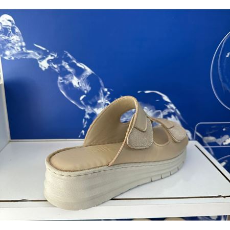 34 BEJ Hakiki Deri Comfort Ortopedik Terlik