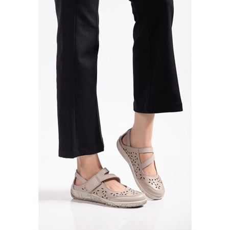 459 74261.12 BEJ Hakiki Deri Halluks Valgus Bunyon Kemik Çıkınıtısına Uygun Comfort Ayakkabı