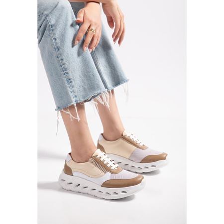 19248  BEJ Hakiki Deri Ortopedik  Spor Ayakkabısı