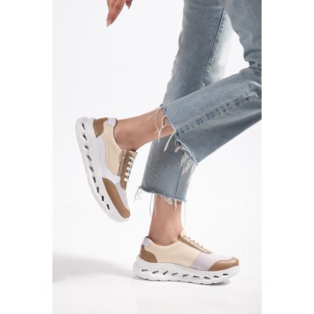 19248  BEJ Hakiki Deri Ortopedik  Spor Ayakkabısı