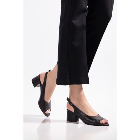 1153 SİYAH HAKİKİ DERİ COMFORT